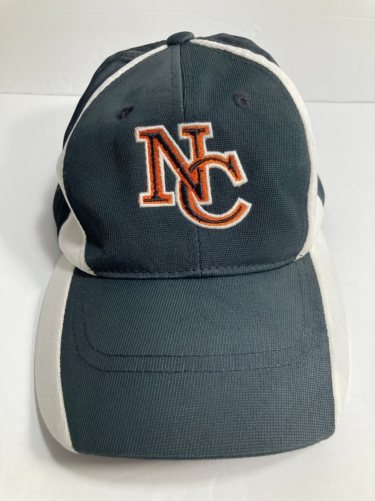 North Carolina Cap Gray White Adjustable Sport Tek Blend Hat  