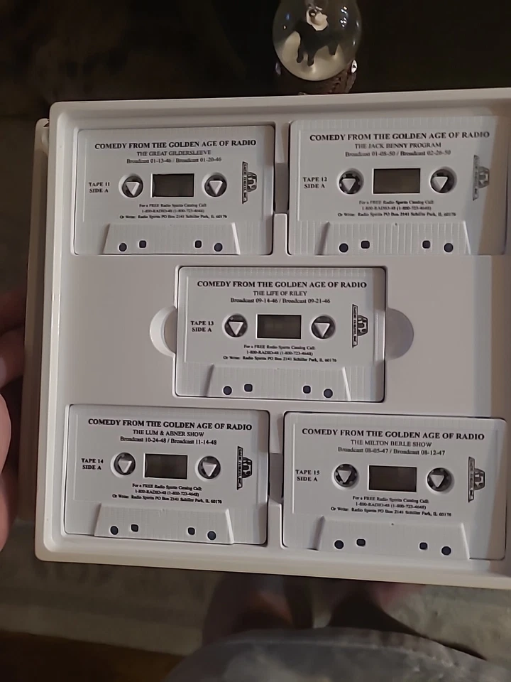 Comedy from the Golden Age of Radio 20 Audio Cassettes 30 Hours 60 Programs - Image 4 of 4