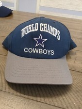 VTG 90s NFL Dallas Cowboys Football American Needle Adjustable Snap Cap Hat
