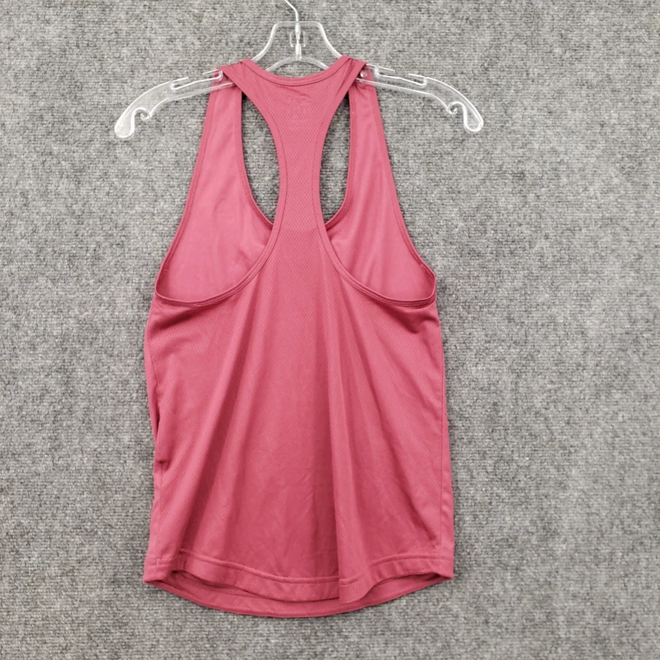 锐步背心女式 XS 粉色 Speedwick 基本吊带无袖训练活动  — 第 2/4 张图片