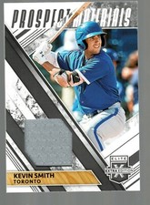 2019 Elite Extra Edition Prospect Materials Black #PM-KS Kevin Smith 