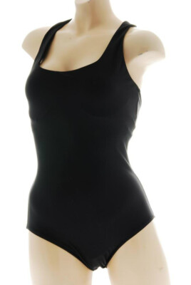 と INC International Concepts One Piece Sz 8 Black Swimsuit Studded
