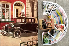 Playing Cards (Poker Deck 54 Cards) CLASSIC FORD Vintage 20's Ford Cars 046