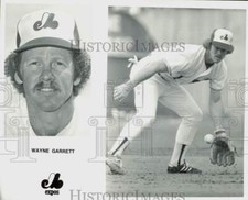 Press Photo Montreal Expos Baseball Player Wayne Garrett - lrs22815