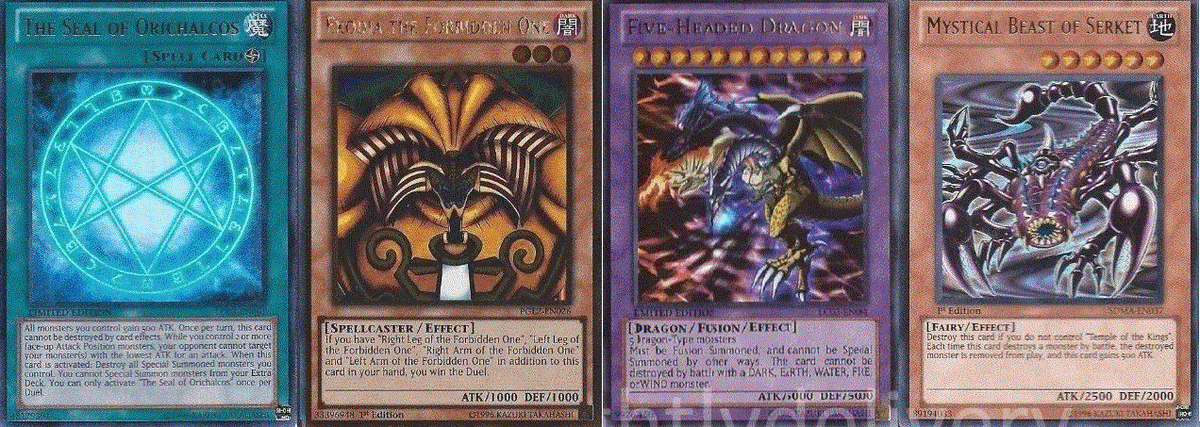 Yugioh Villain Set - 10 Decks - Pegasus + Bakura + Marik + Seeker 400 Cards UNL Yugioh Villain Set - 10 Decks - Pegasus + Bakura + Marik + Seeker 400 Cards UNL