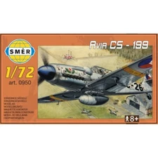 Avia CS 199 Two Seat Trainer (Me 109G) (1/72 model kit, Smer 0950)