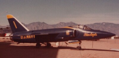 F-11A Tiger Grumman Navy Jet Blue Angels Max Speed 890 MPH 1980s