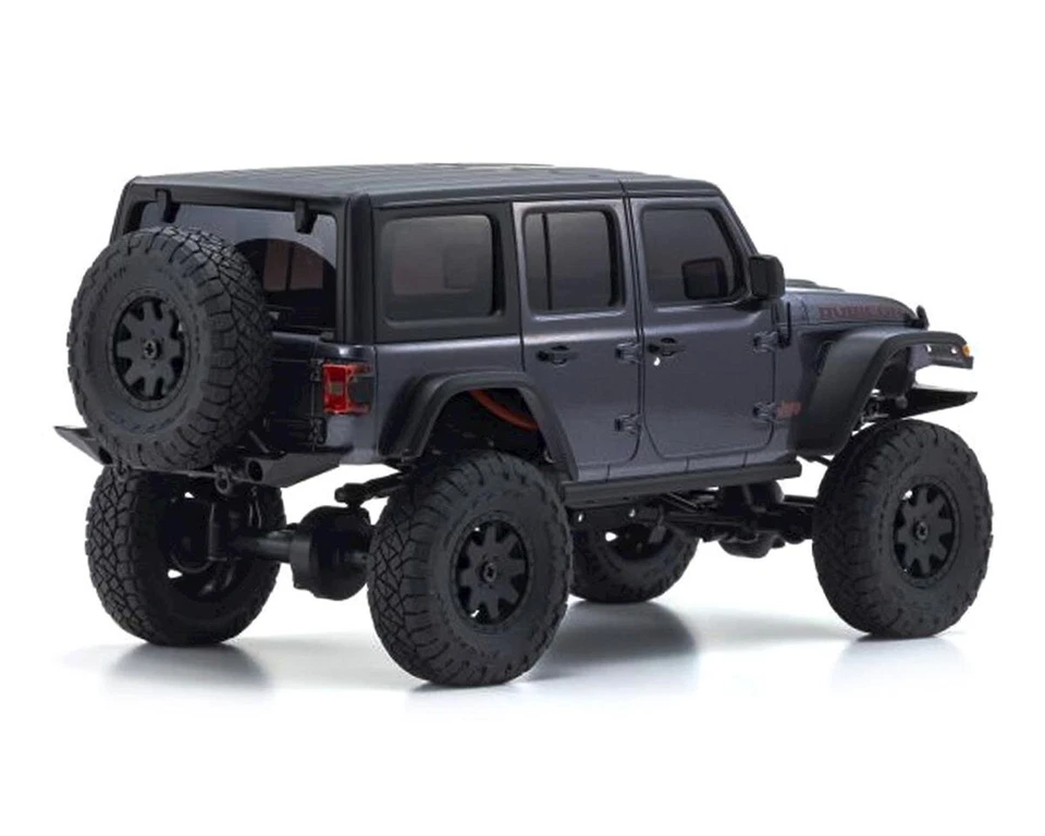 Kyosho Mini-Z 4X4 MX-01 Jeep Wrangler Rubicon Bright grau metallic KYO32521GM  - Bild 3 von 4