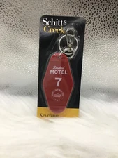 NEW Schitt’s Creek Keychain Purse Charm Backpack Charm Rosebud Motel Room 7