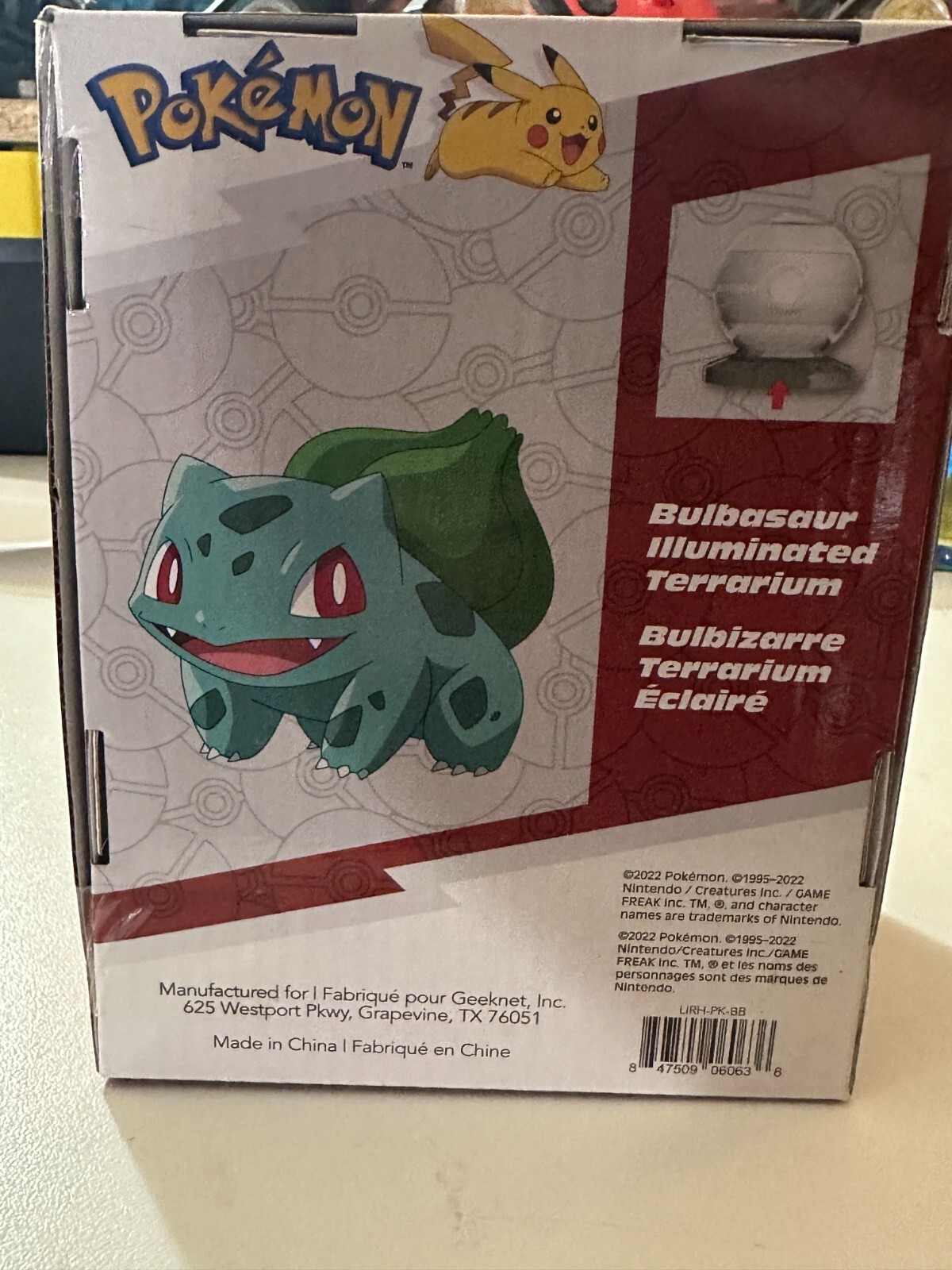 Pokemon Bulbasaur Illuminated Terrarium GameStop Exclusive eBay