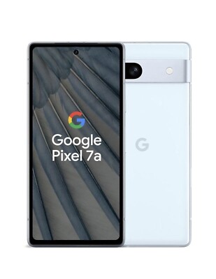 Google Pixel 7a 5G blau 128 GB   Smartphone entsperrt   KOSTENLOSE UK-Lieferung am nächsten Tag