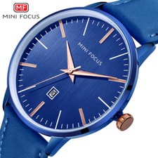 MINI FOCUS 2018 Mens Business Quartz Watch An...