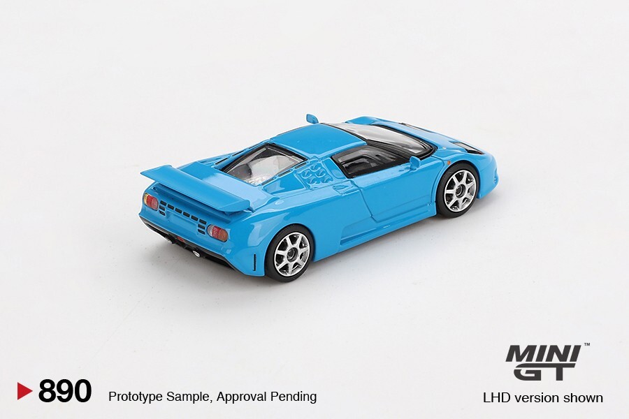 Mini GT 1:64 Bugatti EB110 Super Sport Blue Bugatti #890 | eBay