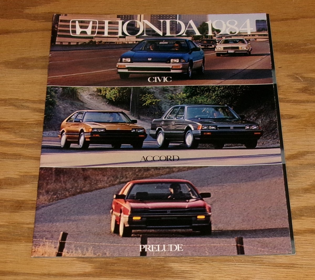 【TF】ホンダ カタログ Original 1984 Honda Full Line Sales Brochure 84 Civic CRX Accord