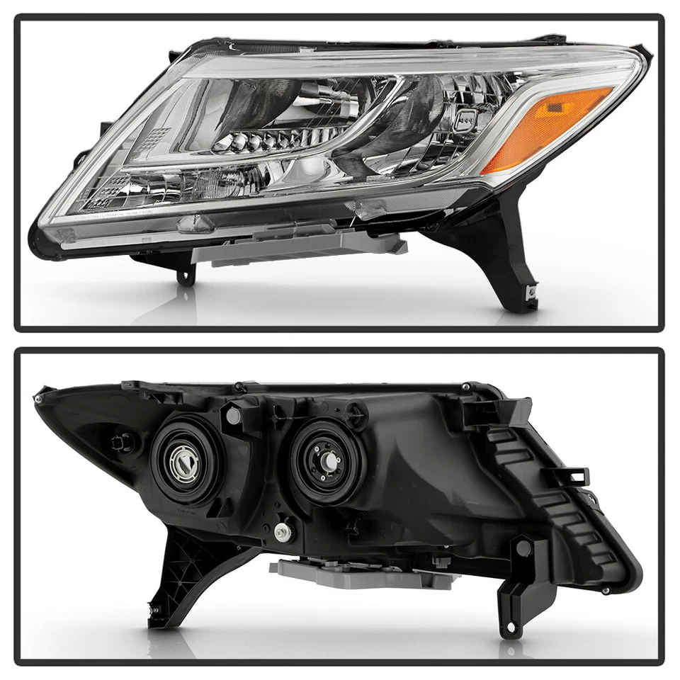 For 2013 2014 2015 2016 Nissan Pathfinder Headlights Headlamps Pair Left+Right - Image 2 of 4