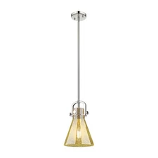 Innovations Newton Cone 8" Stem Arch Mini Pendant, PN/MC - 410-1SS-PN-G411-8ME