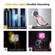 RGB Video Light Magnetic LED Fill Light Video WGKF PGVY