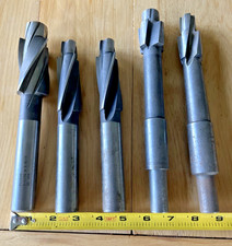HIGH SPEED STEEL 3 4 FLUTE SOLID PILOT COUNTERBORE Bits - Various Sizes Manu