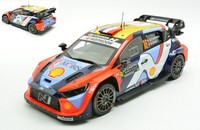 Ixo 1/18 Hyundai I20 N Fourmaux Wrc Rally Monte Carlo 2025 Statisches Modell
