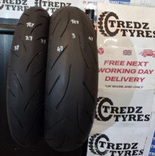 Bridgestone Hypersport S21 160/70/17 &120/70/17 Motorcycle Tyres Partworn T67
