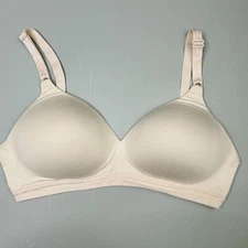 Warners Bra 36C Wire Free Padded Cups Adjustable Straps Style 01269