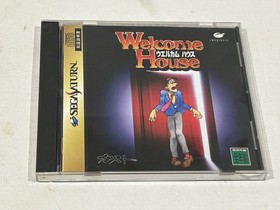 Welcome House Sega Saturn Spine Reg Card Stickers Japan NTSC-J