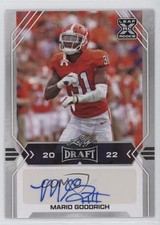 2022 Leaf Draft Auto Mario Goodrich #BA-MG1 Auto 0pe3