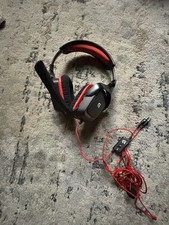 Logitech G230 Black Red Wired Gaming Headset ...