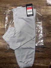 Marucci Youth Excel Double Knit Short Pants, Gray, YL