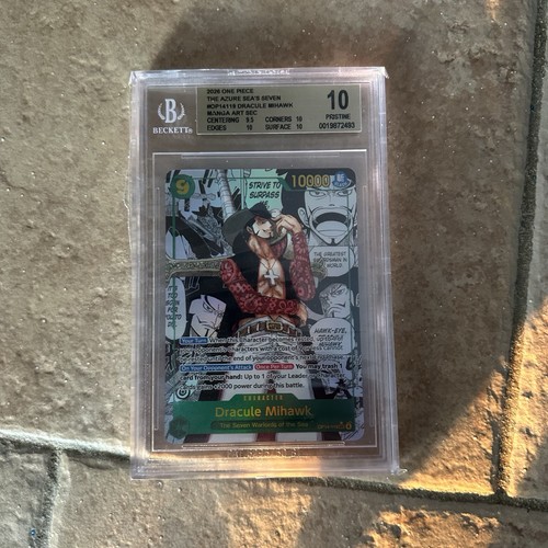 Dracule Mihawk (Manga) graded BGS 10 for sale on eBay