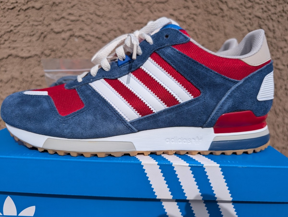 シューズ MSN adidas ZX 700 University Red Blue White G96517 Men's sz 11 | eBay