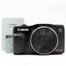 CANON PowerShot SX710 HS Black Compact Digital Camera Excellent Condition