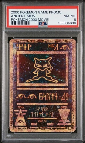 2000 POKEMON GAME MOVIE POKEMON 2000 MOVIE ANCIENT MEW PSA 8