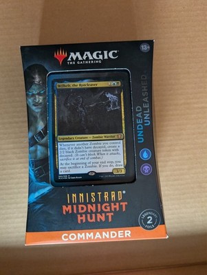 Undead Unleashed Sealed Commander Deck Midnight Hunt MTG