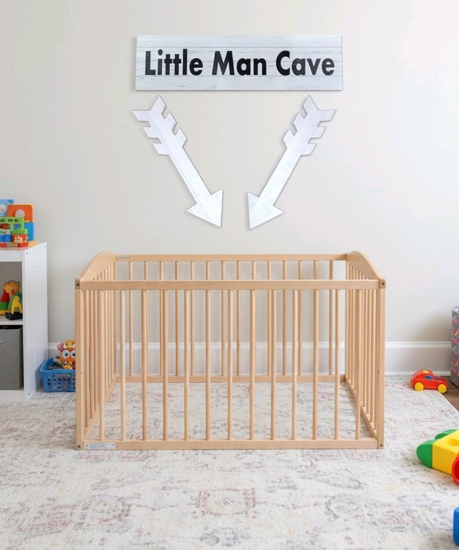 Baby's room decor. Wall and crib sign  for that toddler's play and sleep space.