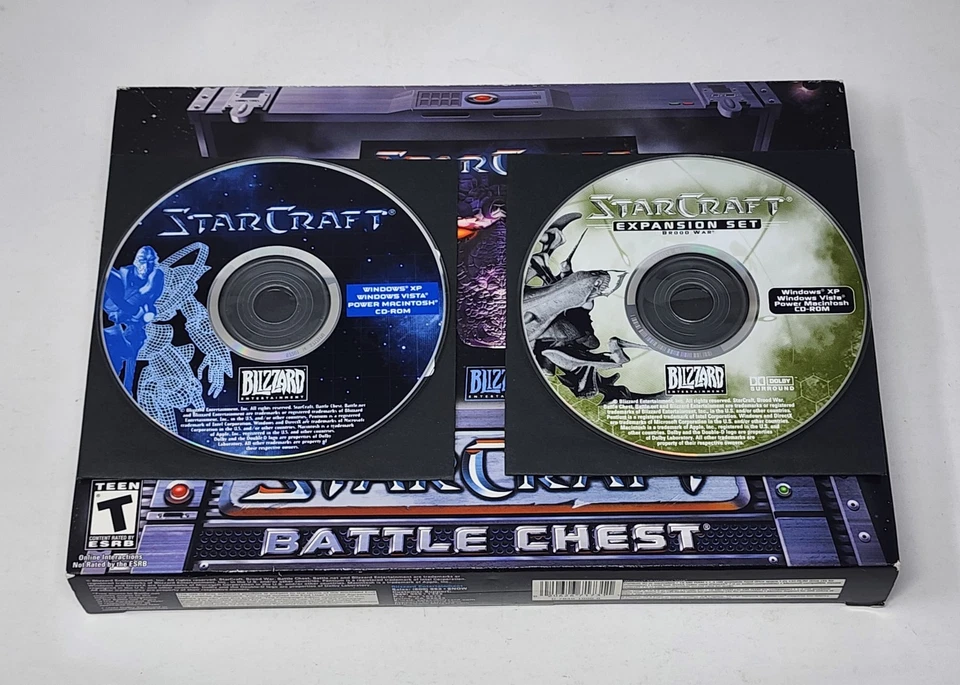 Star Craft Battle Chest Big Box PC Game Blizzard - CIB Complete - Image 2 of 4
