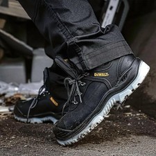 Dewalt Laser Hiker Black Safety Work Boots Size 5  Steel Toe Cap