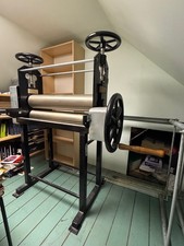 vintage printing press machine