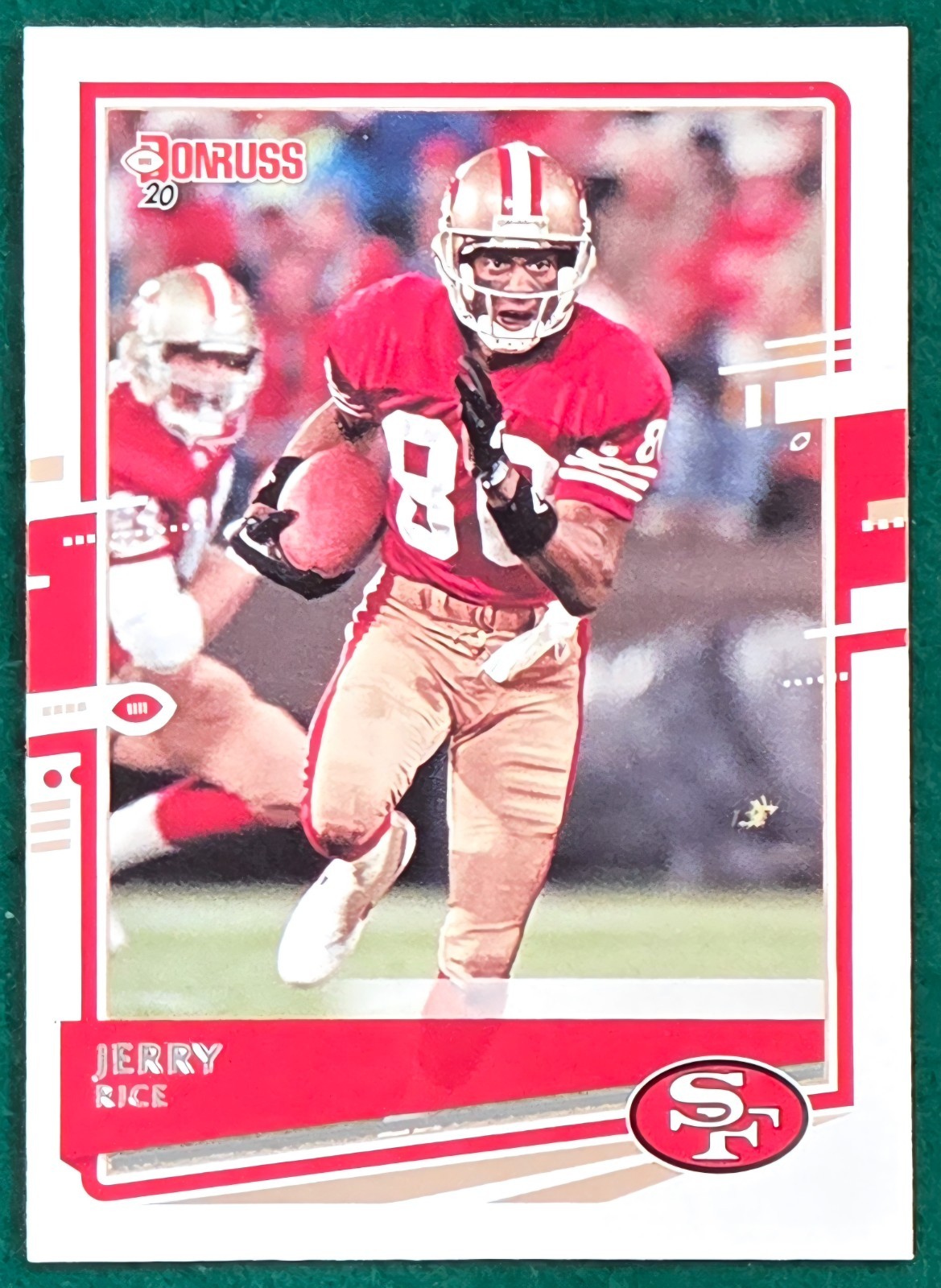 Jerry Rice - 2020 Donruss #18 - San Francisco 49ers Football Card