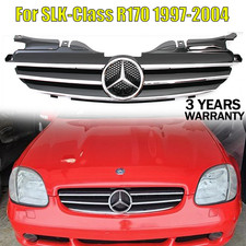 Front Grille Wemblem For Mercedes Slk-class R170 1997-2004 Slk200 Slk230 Slk320