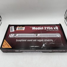 DBX 215s Dual Channel 15-Band Graphic Equalizer Switchable