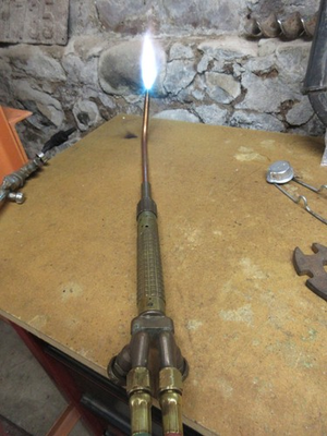 #ad Vintage Purox Linde W 275 Oxy Acetylene Welding Brazing Torch Rat Rod $55.00