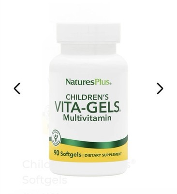 NaturesPlus Children s Vita-Gels Multivitamin 90 Softgels