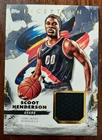 24-25 Topps Inception Relic Card Game Worn Memorabilia Scoot Henderson