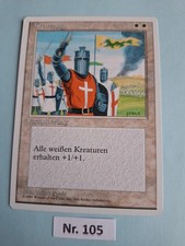 1x (Crusade) / Kreuzzug - DE - NM -  (1995) 4. Edition -  Magic MTG