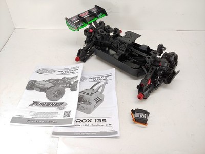 NEW: Team Corally PUNISHER 4 1/8 4x4 Buggy Roller Slider Chassis w/ Servo