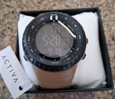 Activa Odyssey X Invicta Men's Digital Watch - 53mm, Tan ACW1237-003