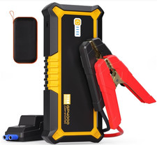 Arrancador de coche 4000A 12V para gasolina y di sel con carga USB QC, Nuevo