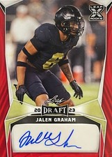2023 Leaf Draft Base Auto#BA-JG1 Jalen Graham