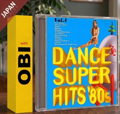 V.A. - Dance Super Hits '80s Vol. 4 w/OBI CD Japan Import Pop